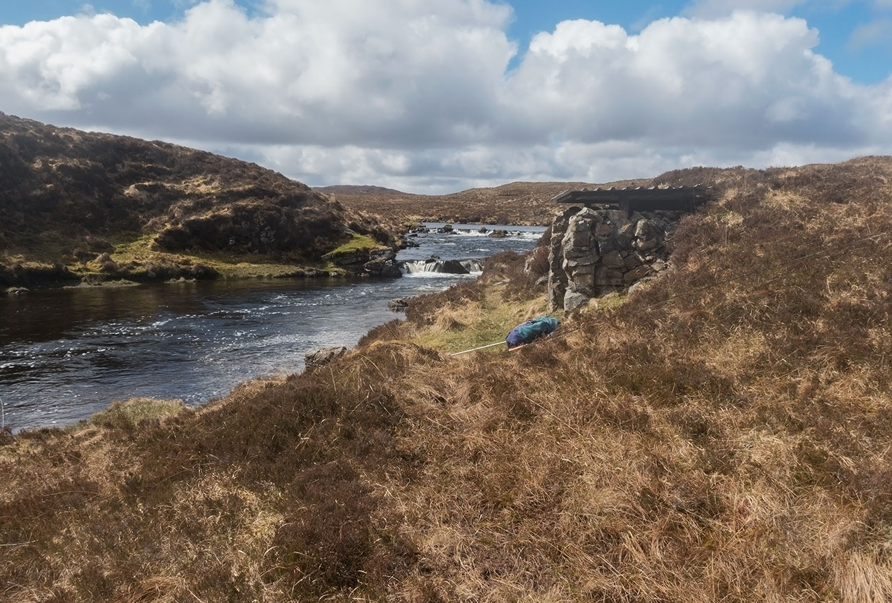 After Spring salmon on the Isle of Lewis