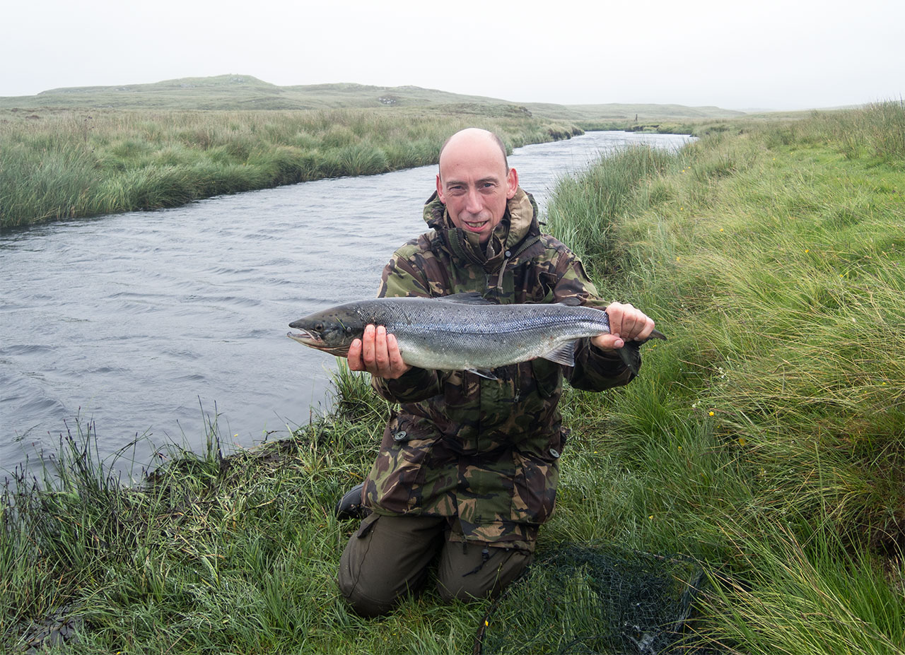 A nice Isle of Lewis grilse